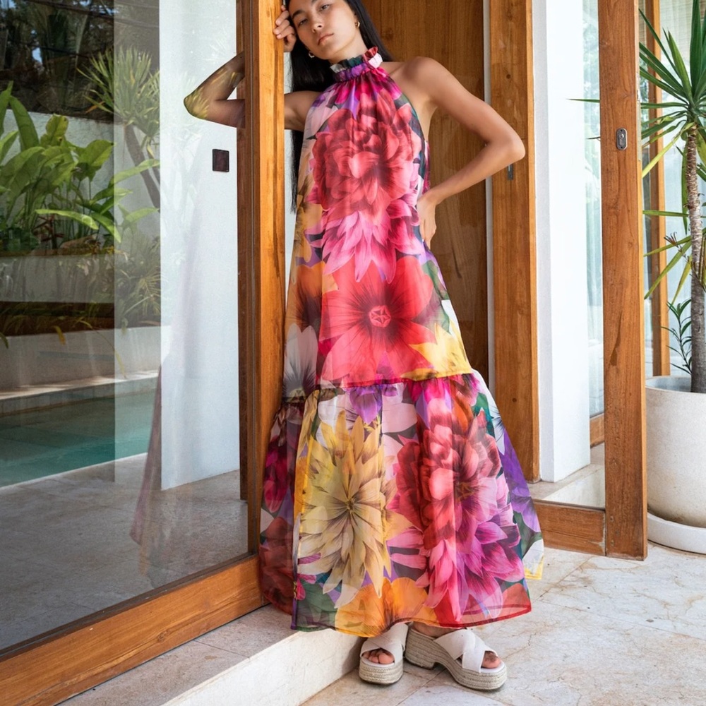 COREY LYNN CALTER THE AVALON DRESS-FLORAL